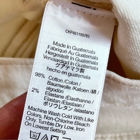 MADEWELL The Perfect Vintage Wide-Leg Jean in Tile White Patch Pocket Edition 26 - Picture 8 of 11